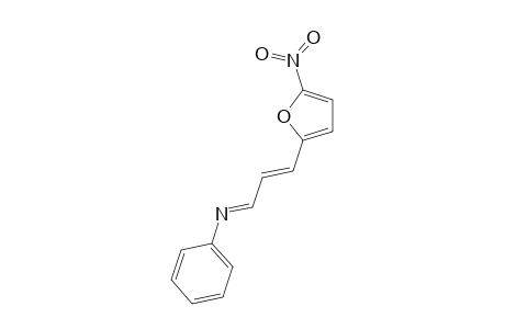 N-[(E,2E)-3-(5-Nitro-2-furyl)-2-propenylidene]aniline