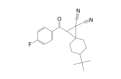 6-tert-butyl-2-(4-fluorobenzoyl)spiro[2.5]octane-1,1-dicarbonitrile