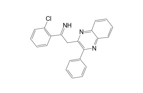 Benzenemethanamine, 2-chloro-.alpha.-[(3-phenyl-2-quinoxalinyl)methylene]-