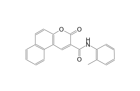 N-(2-methylphenyl)-3-oxo-3H-benzo[f]chromene-2-carboxamide