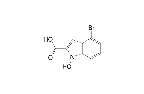 4-Bromo-1-hydroxy-1H-indole-2-carboxylic acid