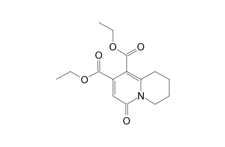 Diethyl 4-oxo-6,7,8,9-tetrahydro-4H-quinolizin-1,2-dicarboxylate