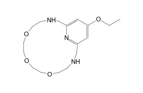 19-Ethoxy-6,9,12-trioxa-3,15,21-triazabicyclo[15.3.1]heneicosa-1(20),17(21),18-triene