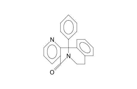 5,12b-Dihydro-12b-phenyl-pyrido(2',3':3,4)pyrrolo(2,1-A)isoquinolin-8(6H)-one