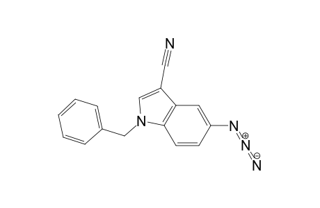 5-Azido-1-benzyl-3-cyanoindole