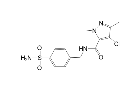 N-[4-(aminosulfonyl)benzyl]-4-chloro-1,3-dimethyl-1H-pyrazole-5-carboxamide