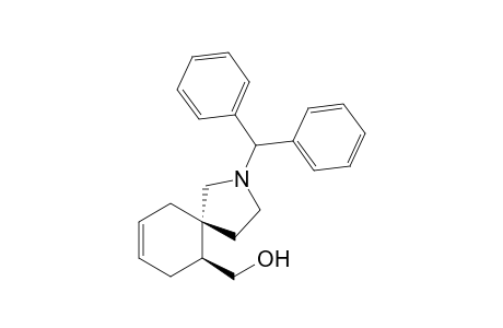 (5R,6S)-N-(Diphenylmethyl)-6-(hydroxymethyl)-2-aza-spiro[4,5]dec-8-ene