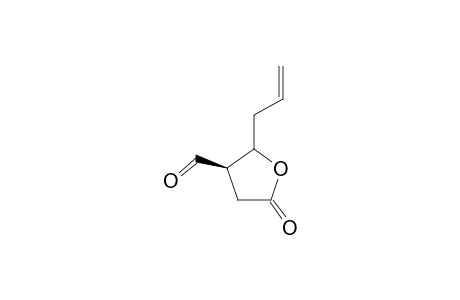 (2R/S,3R)-2-ALLYL-5-OXO-TETRAHYDRO-FURAN-3-CARBALDEHYDE