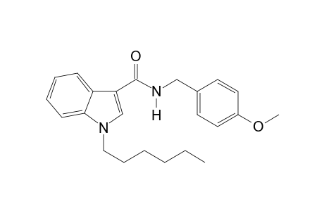 1-Hexyl-N-(4-methoxybenzyl)-1H-indole-3-carboxamide