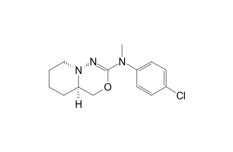 2-(N-CHLOROPHENYL)-N-METHYLAMINO)-PERHYDROPYRIDO-[1,2-D]-[1,3,4]-OXADIAZINE