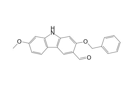 2-Benzyloxy-7-methoxycarbazole-3-carbaldehyde