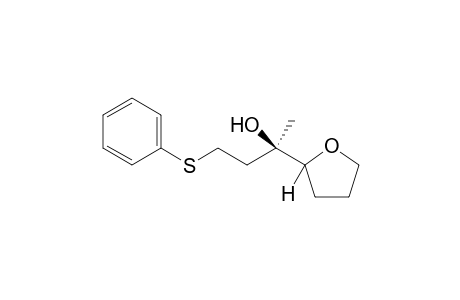 (2R*,2'R*)-4-(Phenylthio)-2-(2'-tetrahydropyranyl)-2-butanol