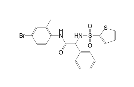 N-(4-bromo-2-methylphenyl)-2-phenyl-2-[(2-thienylsulfonyl)amino]acetamide