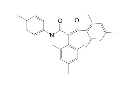 (Z)-3-hydroxy-N-(4-methylphenyl)-2,3-bis(2,4,6-trimethylphenyl)propenamide