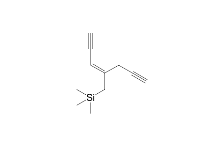 (E)-4-(Trimethylsilylmethyl)hept-3-ene-1,6-diyne