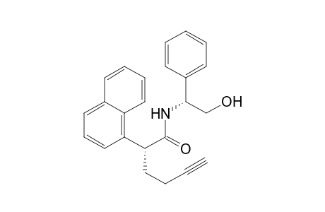 1-Naphthaleneacetamide, .alpha.-3-butynyl-N-(2-hydroxy-1-phenylethyl)-, [R-(R*,R*)]-