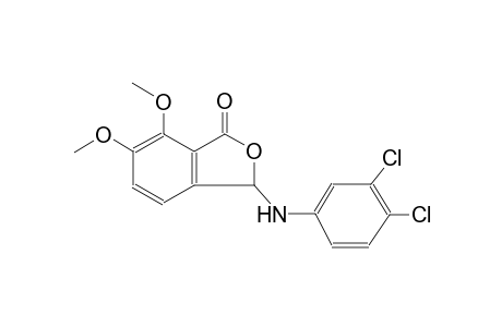 3-(3,4-dichloroanilino)-6,7-dimethoxy-2-benzofuran-1(3H)-one