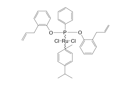 [RU-[ETA(6)-P-CYMENE]-CL2-[PPH-[OC6H6-(O-C3H5)]2]]2