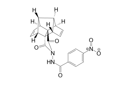 (1r,5s,6R,9S,10s,11r,12S,15R)-3-[(4-Nitrobenzoyl)amino]-3-azahexacyclo[7.6.0.0(1,5).0(5,12).0(6,10).0(11,15)]pentadeca-7,13-diene-2,4-dione)