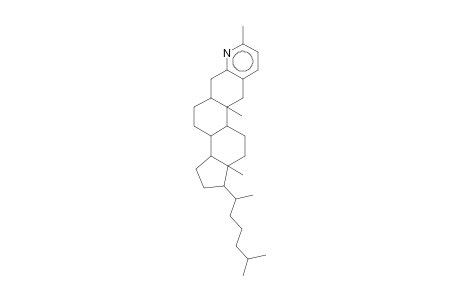 Cholest-2-eno[3,2-b]pyridine, 2'-methyl-