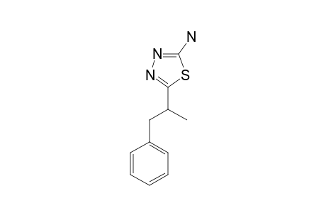 2-AMINO-5-(1-METHYL-2-PHENYLETHYL)-1,3,4-THIADIAZOLE