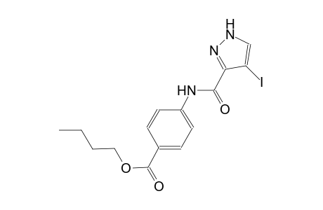 butyl 4-{[(4-iodo-1H-pyrazol-3-yl)carbonyl]amino}benzoate
