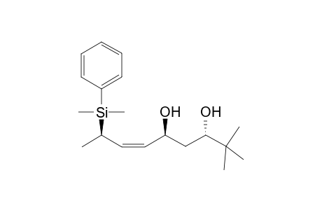 (Z,3S,5S,8R)-8-[dimethyl(phenyl)silyl]-2,2-dimethyl-6-nonene-3,5-diol