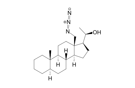 Pregnan-20-ol, 18-azido-, (5.alpha.,20R)-