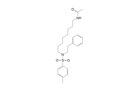 Acetamide, N-[8-[[(4-methylphenyl)sulfonyl](2-phenylethyl)amino]octyl]-