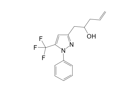 1-[1-Phenyl-5-(trifluoromethyl)-1H-pyrazol-3-yl]pent-4-en-2-ol