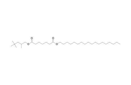 Pimelic acid, octadecyl 2,4,4-trimethylpentyl ester