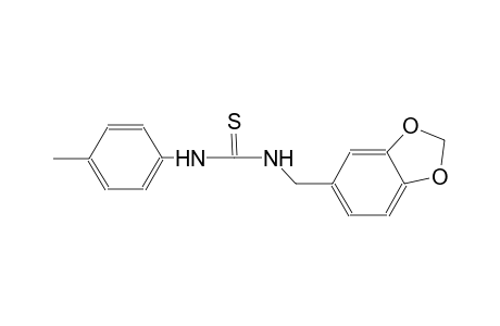 N-(1,3-benzodioxol-5-ylmethyl)-N'-(4-methylphenyl)thiourea