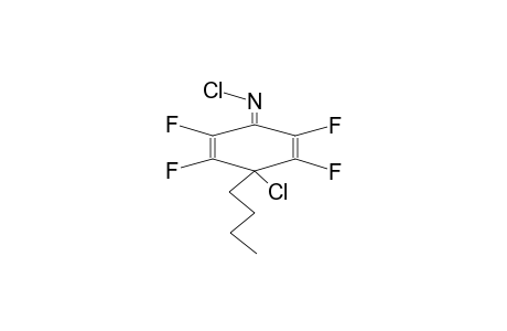 1-CHLOROIMINO-4-CHLORO-4-BUTYL-4-TETRAFLUOROCYCLOHEXADIENE