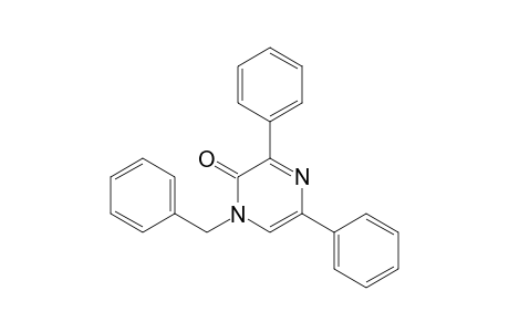 1-Benzyl-3,5-diphenyl-2(1H)-pyrazinone