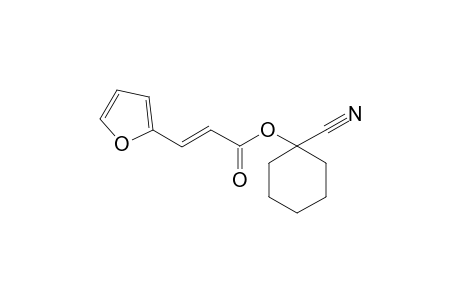 1'-Cyanocyclohexyl 3-(furan-2''-yl)acrylate