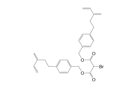 bis 4-(3'-Methylidenepent-4'-enyl)benzyl 2-bromopropanedioate