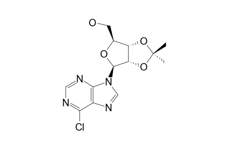 2',3'-ISOPROPYLIDENE-N6-CHLORO-PURINE-RIBOPYRANOSIDE;CI-AD-AC