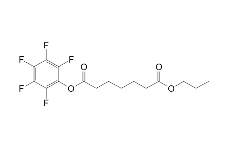 Pimelic acid, pentafluorophenyl propyl ester