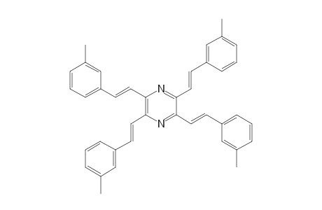 2,3,5,6-Tetrakis((E)-3-methylstyryl)pyrazine