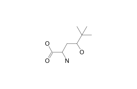 2-amino-4-hydroxy-5,5-dimethylhexanoic acid