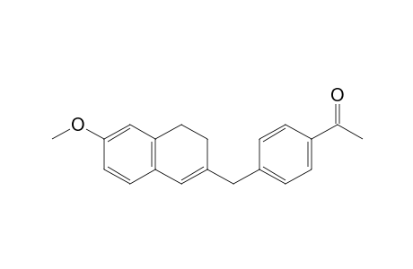 2-(4'-Acetylbenzyl)-6-methoxy-3,4-dihydronaphthalene