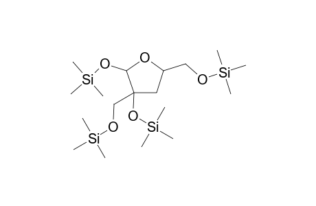 2,4-Di(trimethylsiloxymethyl)-4,5-(trimethylsiloxy)tetrahydrofuran