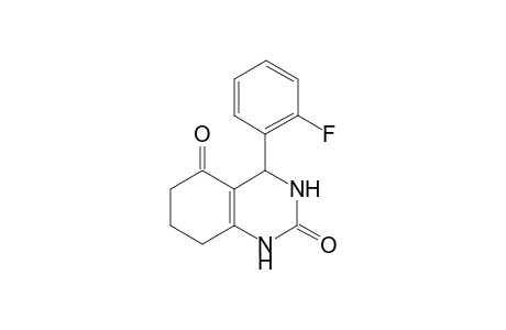 4-(2-fluorophenyl)-1,3,4,6,7,8-hexahydroquinazoline-2,5-dione