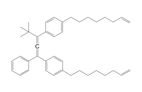 1-[1-tert-butyl-3-(4-oct-7-enylphenyl)-3-phenyl-propa-1,2-dienyl]-4-oct-7-enyl-benzene