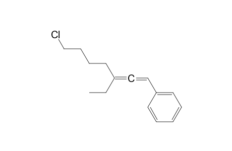 1-Phenyl-3-ethyl-7-chloro-1,2-heptadiene