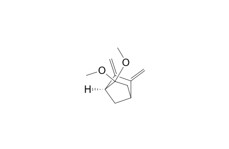 Bicyclo[2.2.1]heptane, 2,2-dimethoxy-5,6-bis(methylene)-, (1S)-