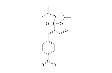 (E)-3-DIISOPROPOXYPHOSPHORYL-4-(4-NITROPHENYL)-BUT-3-EN-2-ONE