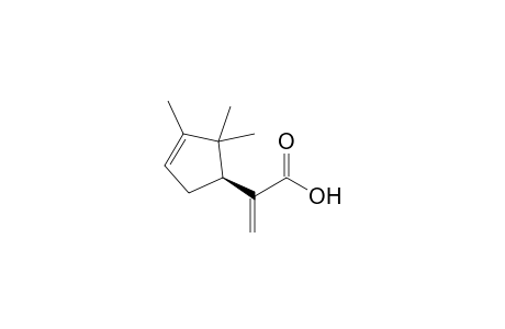 2-[2',2',3'-Trimethylcyclopent-3'-en-1'-yl]prop-2-enoic Acid