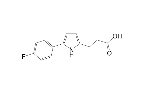 3-[5-(4-fluorophenyl)-1H-pyrrol-2-yl]propanoic acid