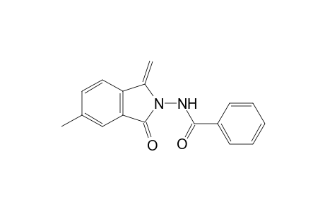 N-(5-Methyl-1-methylene-3-oxoisoindolin-2-yl)benzamide